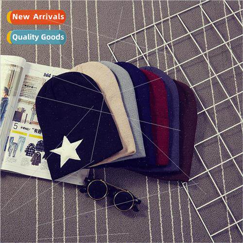Mens and womens  five-star knit cap/wool cap/set dance cap/h