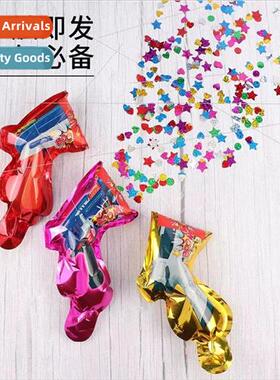 Dazzling cool blowing salute gun toy balloon salute gun salu