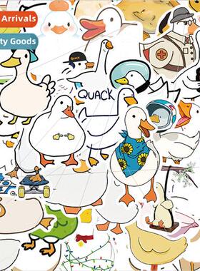 50 cartoon sketch duck doodle sticker decoration guitar note