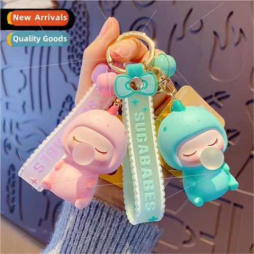 creative cartoon dudu dinosaur keychain cute and exquisite c