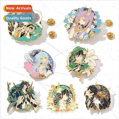 al God game around brooch Zhong  Wendy elf metal badge secon