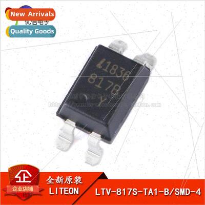 New al Genuine LTV-817S-TA1-B/SMD-4 Transistor Output Optoco