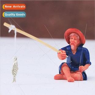 wheel fish character feng cra cartoon shui resin Wigwam pond