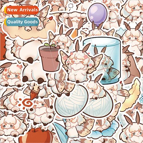 40 Cartoon Moth Park Lolo Stickers Cute Laptop Handbook Mug