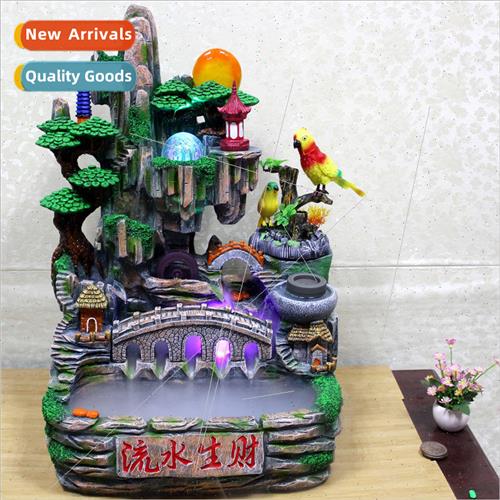 boutique new wigwam running water wealth resin feng shui whe