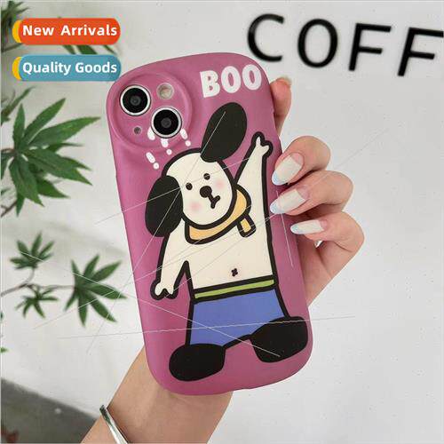 Quirky purple scarf puppy 适用 14ProMax new iPhone 12 Apple