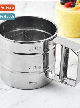 Large Double Decker Flour fter Stainless Steel Manual Flour