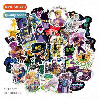 50 pack JOJO Wonderful Adventure graffiti stickers water rem