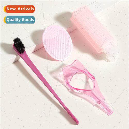 Pink Beauty Kit Womens Shattered Hair Organizing Brush Eyebr