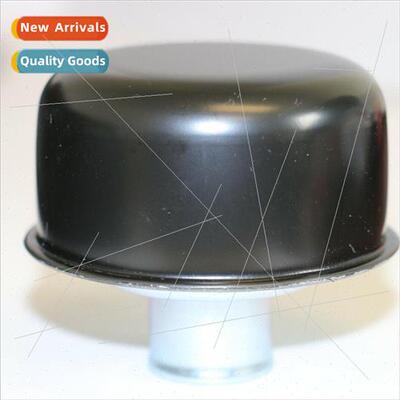 Black Round Bonnet Breathing Push Style SBC BBC by West 327