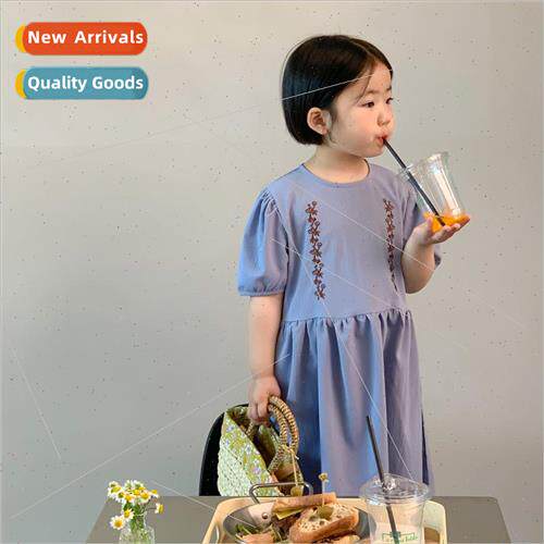 Korean girls dress summer new childrens children Korean  of