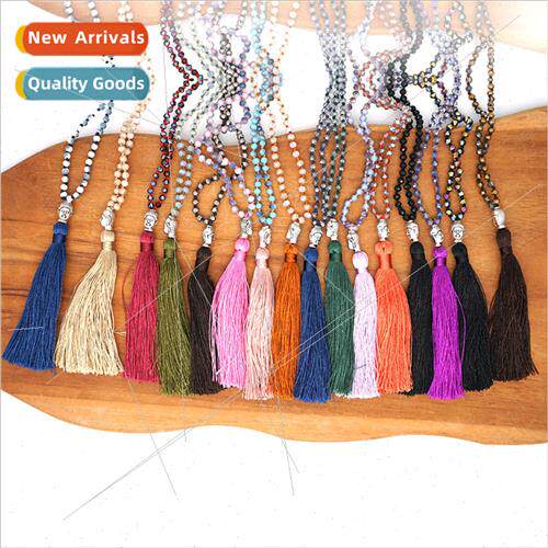 Bohemian Ethnic Style Colorful Crystal Handmade Womens Tasse
