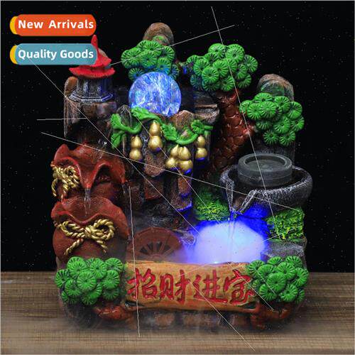 Small wigwam running water feng shui wheel craft ornament hu