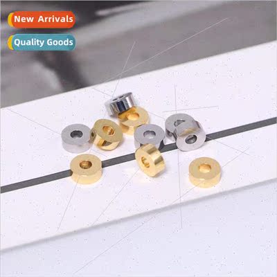 diy bracelet accessories 18K gold clad beads color preservat