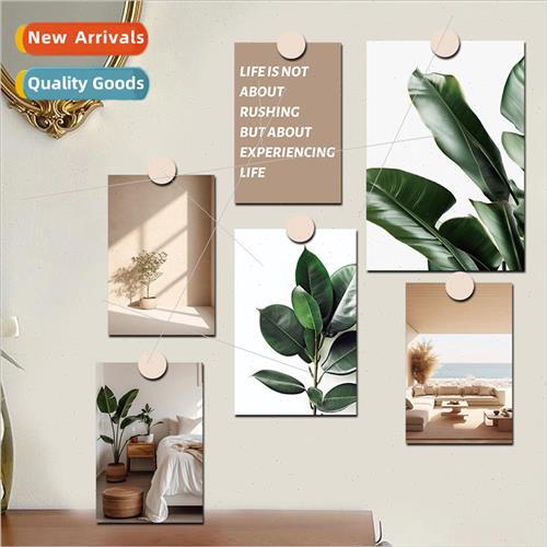 Ins  plants 10 small fresh decorative cards wall postcards d