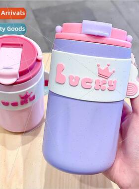 High-color water cups childrens coffee cups portable hand-he