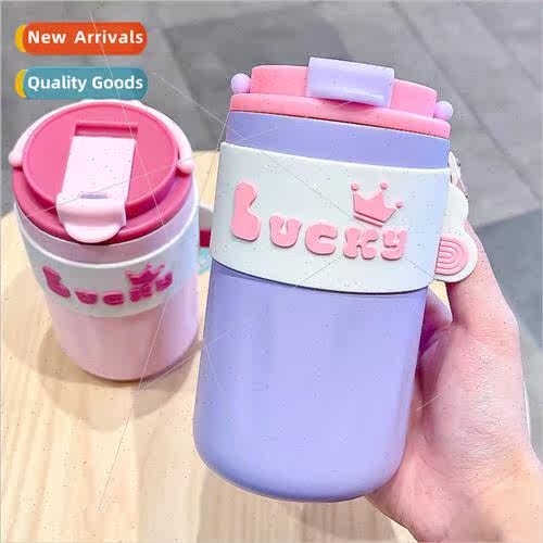 High-color water cups childrens coffee cups portable hand-he