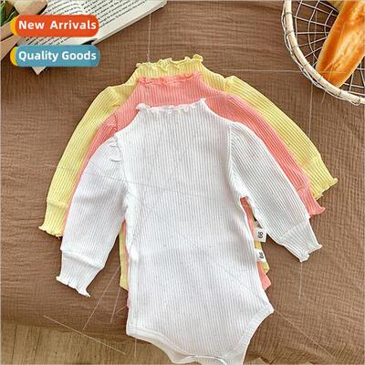 Infant in high collar package ass clothes spring and autumn