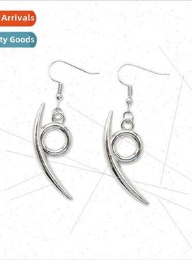 New anime Naruto surrounding Orochimaru hook jade earrings n