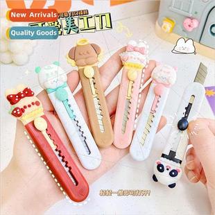knife students paper portable cut cartoon art cute Mini with