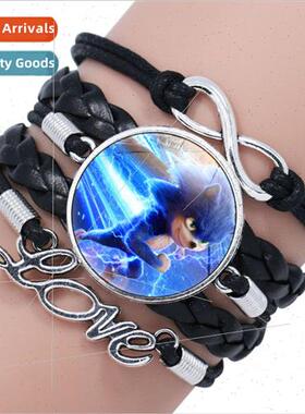 Sonic The Hedgehog Sonic the Hedgehog Black Multi-Layered Br