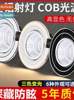 Adjustable angle COB spotlight led ceiling light light luxur