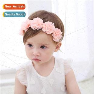 five bands hair flowers childrens new the Korean 2017