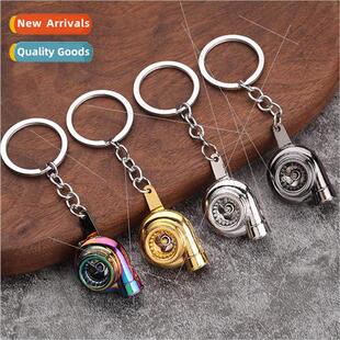 Creative gifts car tuning accessories turbocharger metal key