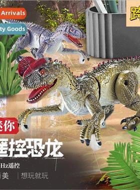 Childrens walking remote control dinosaur toys Velociraptor