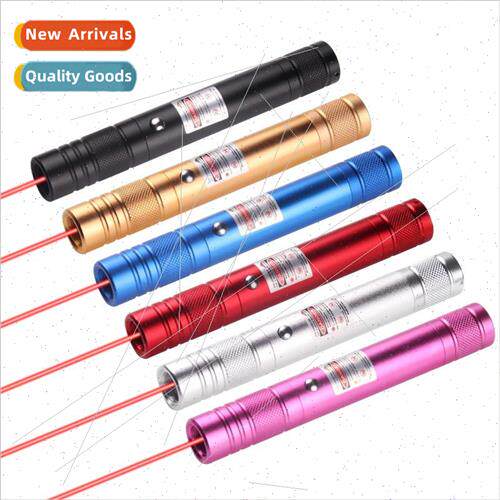 710 red and green light single point laser flashlight USB re