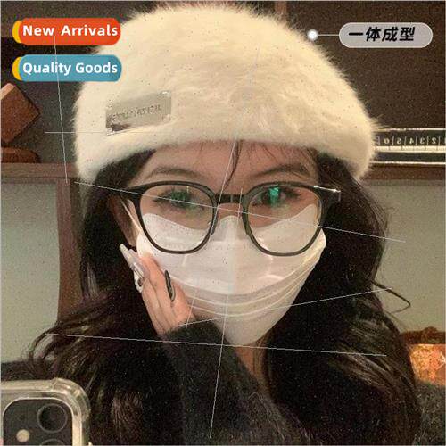 Big head circumference beret 2022 fall and winter hundred wi