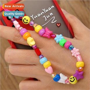 Korea ethnic beads Japan acrylic mixed and cartoon ins wind