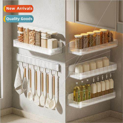 ght luxury kitchen spice rack multi-purpose no-hole hanging