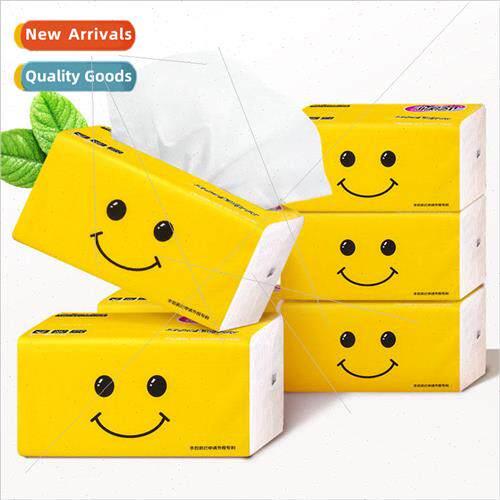 Smiley drawer paper 4 layers 300 pcs of virgin wood pulp hou