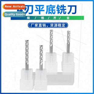 New high speed steel 3.175 shank 4-flute flat bottom milling