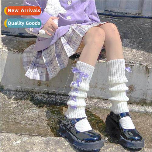 Japanese cute cross strap jk socks sets fall and winter warm