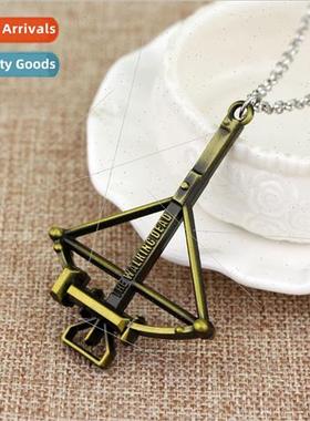 Movie and TV Walking Dead Crossbow Necklace Personalized Wea