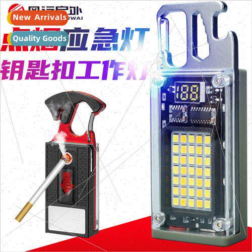 D63 multifunction keychain light emergency tool screwdriver