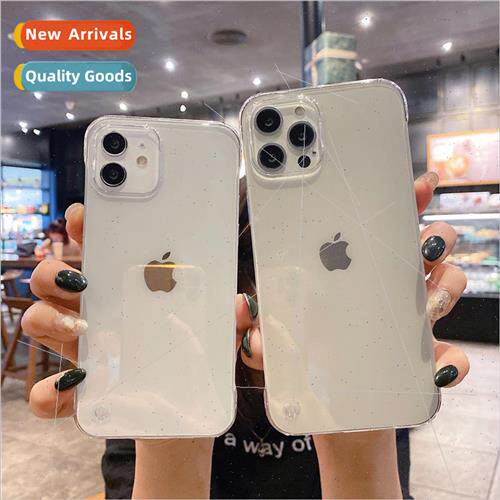 适用 Apple 14 Translucent Phone Case 13pro Thin Hard Case 11