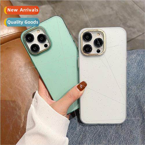 适用 Apple 14 Frosted PC Phone Case iphone13pro High Transpa
