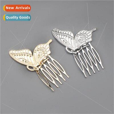 Fashion new butterfly hair combs comb comb hollow butterfly