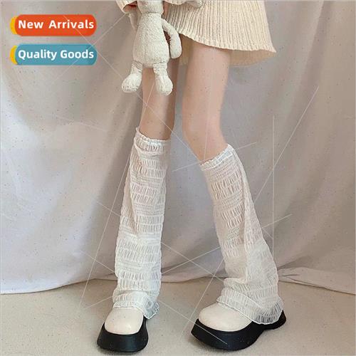 Summer thin stacking sock cover anti-mosquito foot cover mid