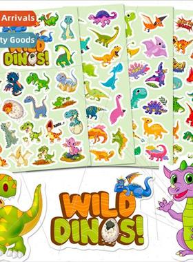 100 stickers 4/pack of small dinosaurs children cartoon stic