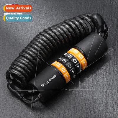 Bicycle anti-theft mini combination lock electric bike helme