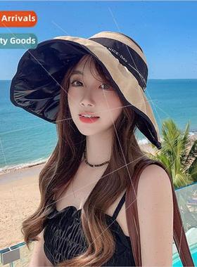 Shade fisherman hat female 2023 new students convenient fold