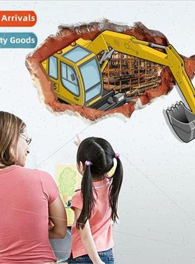 SK9075W 3D excavator bedroom living room entryway childrens