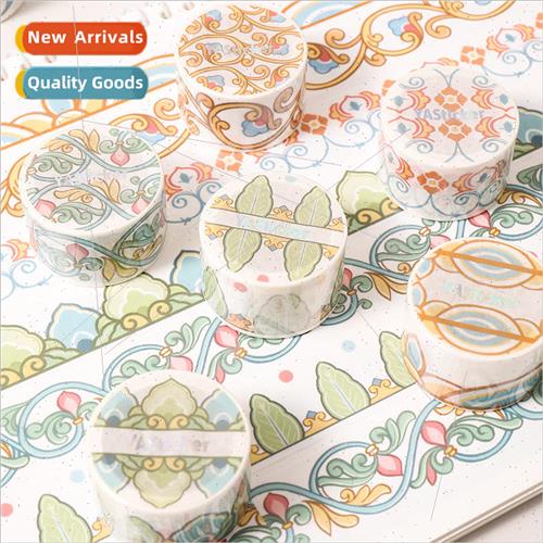 national  handbook priming tape flower pattern ancient  tear