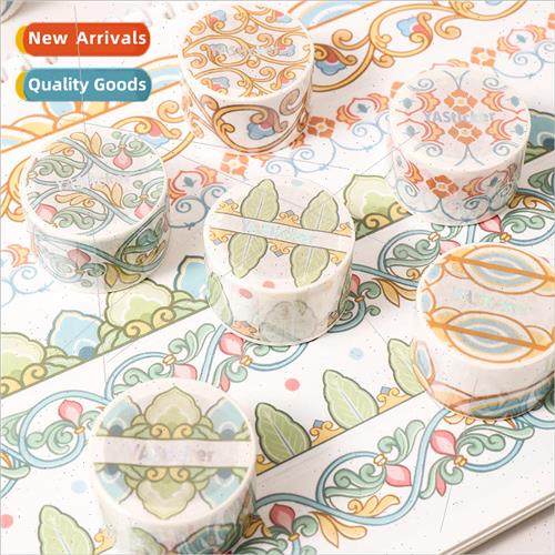 national  handbook priming tape flower pattern ancient  tear