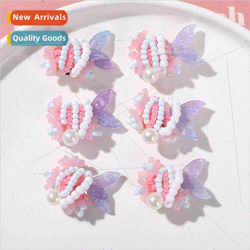 Sweet and lovely dreamy sense of flowers mermaid diy handmad