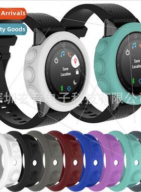 适用 Garmin fenix5 Silicone Protective Case Solid Color Drop